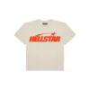 Hellstar Classic T-shirt (Regular Print) White/Orange