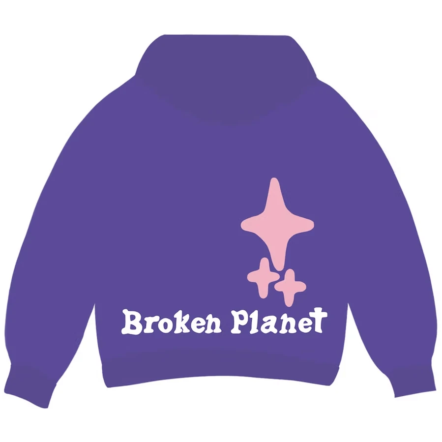 Broken Planet Market Broken Planet Hoodie Amethyst - Image 2