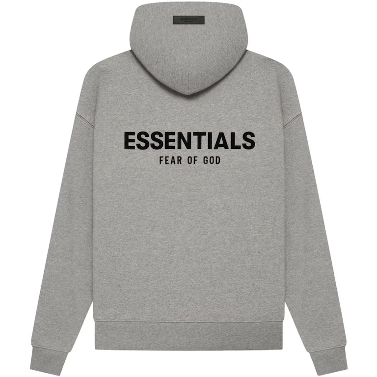 Fear Of God Essentials Hoodie (SS22) Dark Oatmeal - Image 2