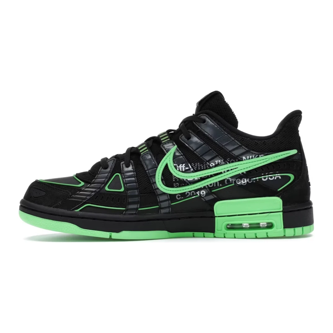 Nike Air Rubber Dunk Off-White Green Strike - Image 2