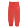 Stussy X Nike Pigment Dyed Fleece Sweatpants Habanero Red