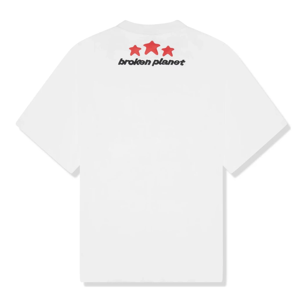 Broken Planet Market Make Planet Great Again T-Shirt White - Image 2
