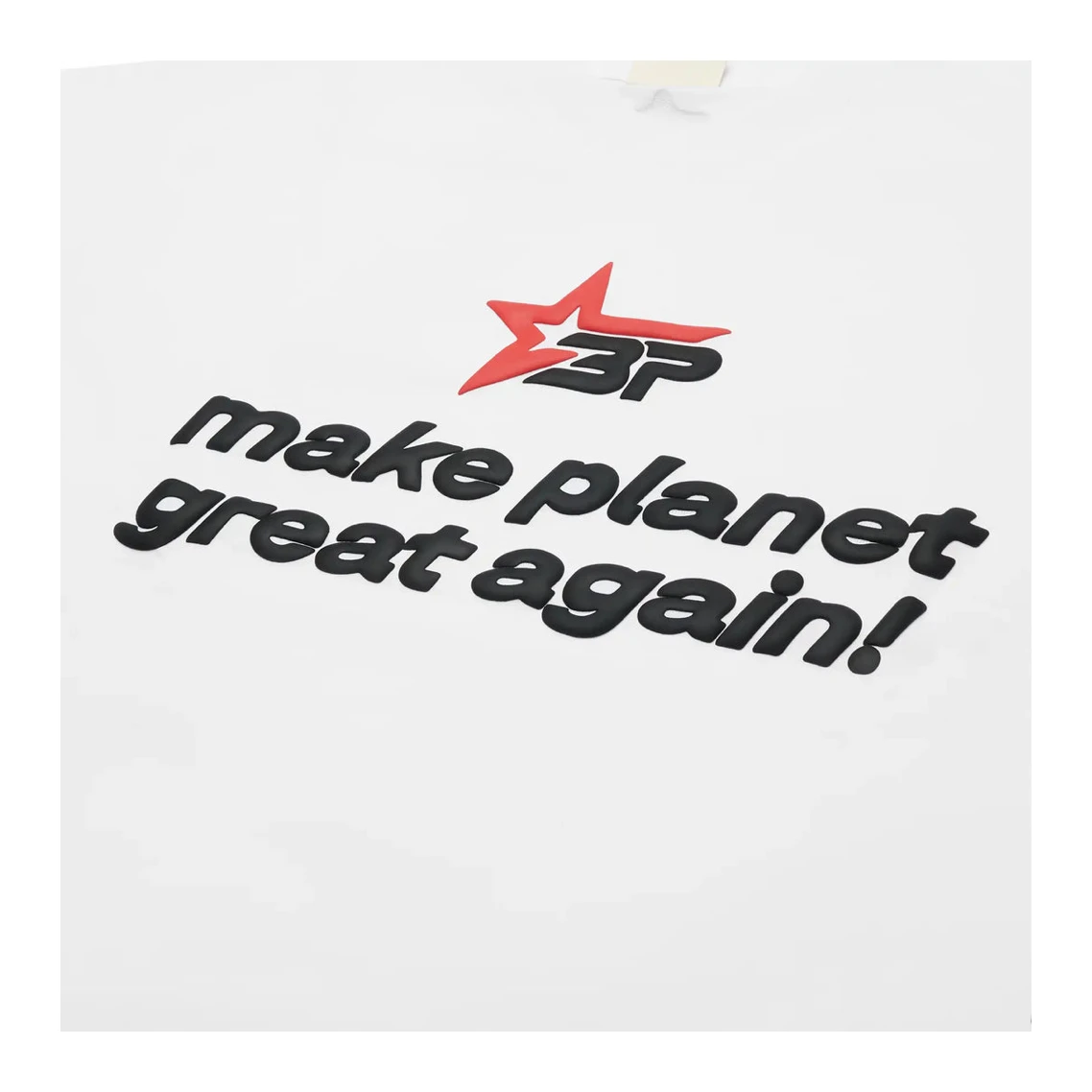 Broken Planet Market Make Planet Great Again T-Shirt White - Image 3