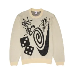 Nike X Stussy Knit Sweater Natural