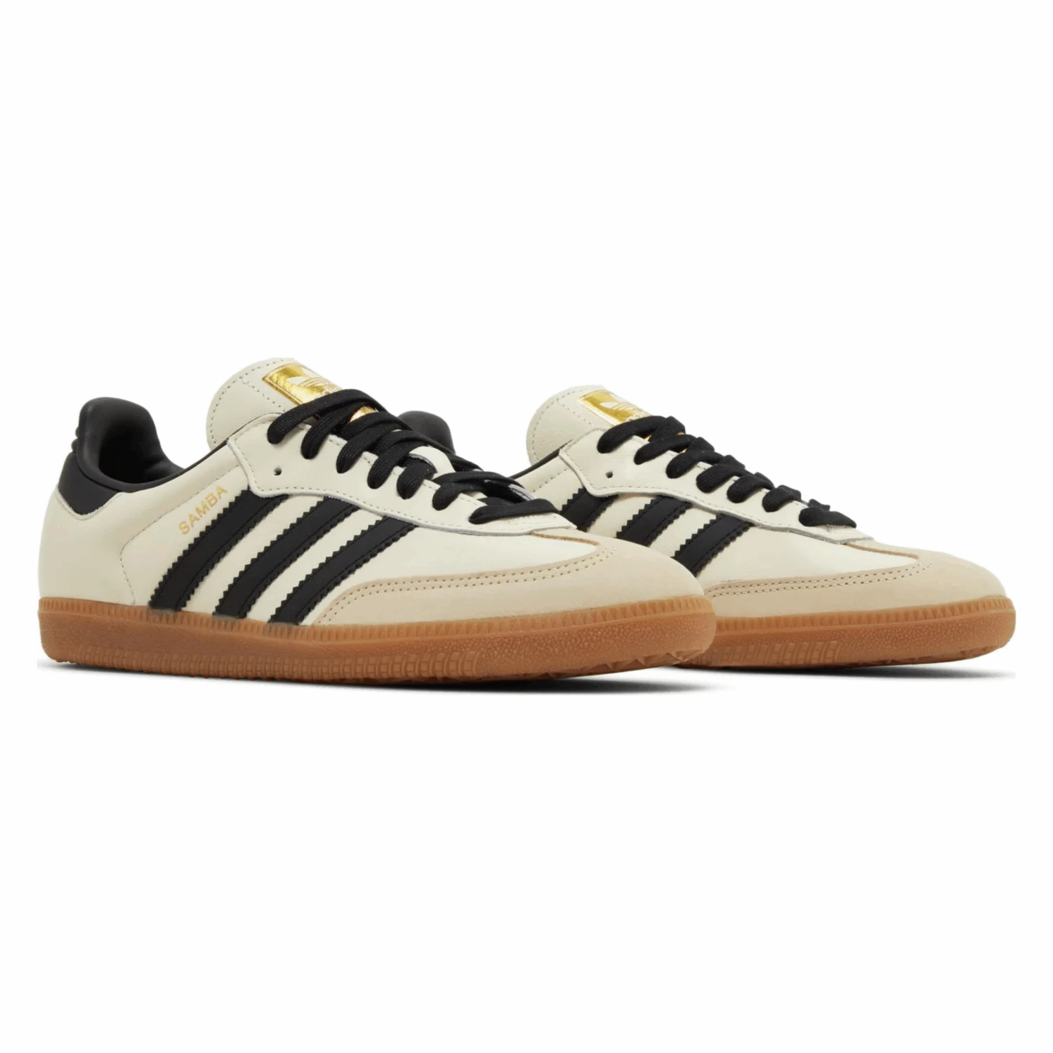Adidas Samba OG Cream White Sand Strata (Women's) - Image 4