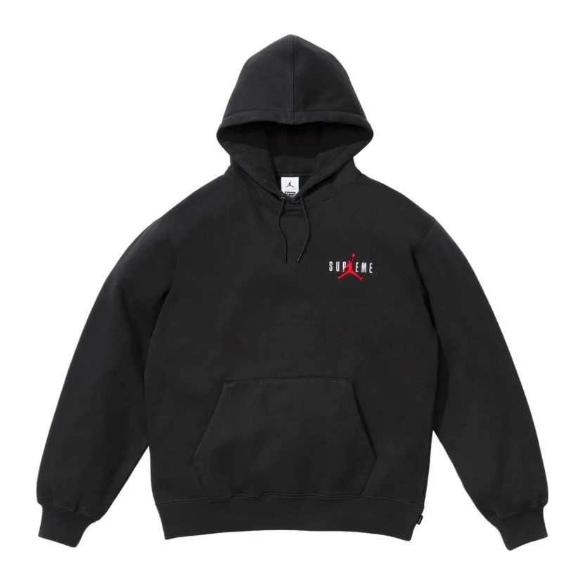Supreme Jordan Hooded Sweatshirt (FW24) Black