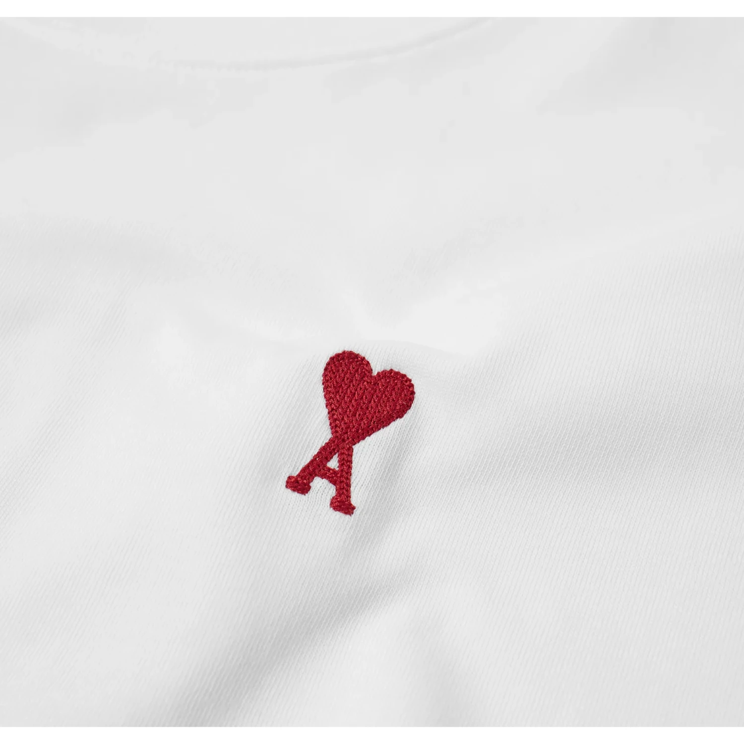 Ami Paris Ami De Coeur T-Shirt White - Image 3
