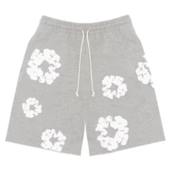 Denim Tears The Cotton Wreath Shorts Grey