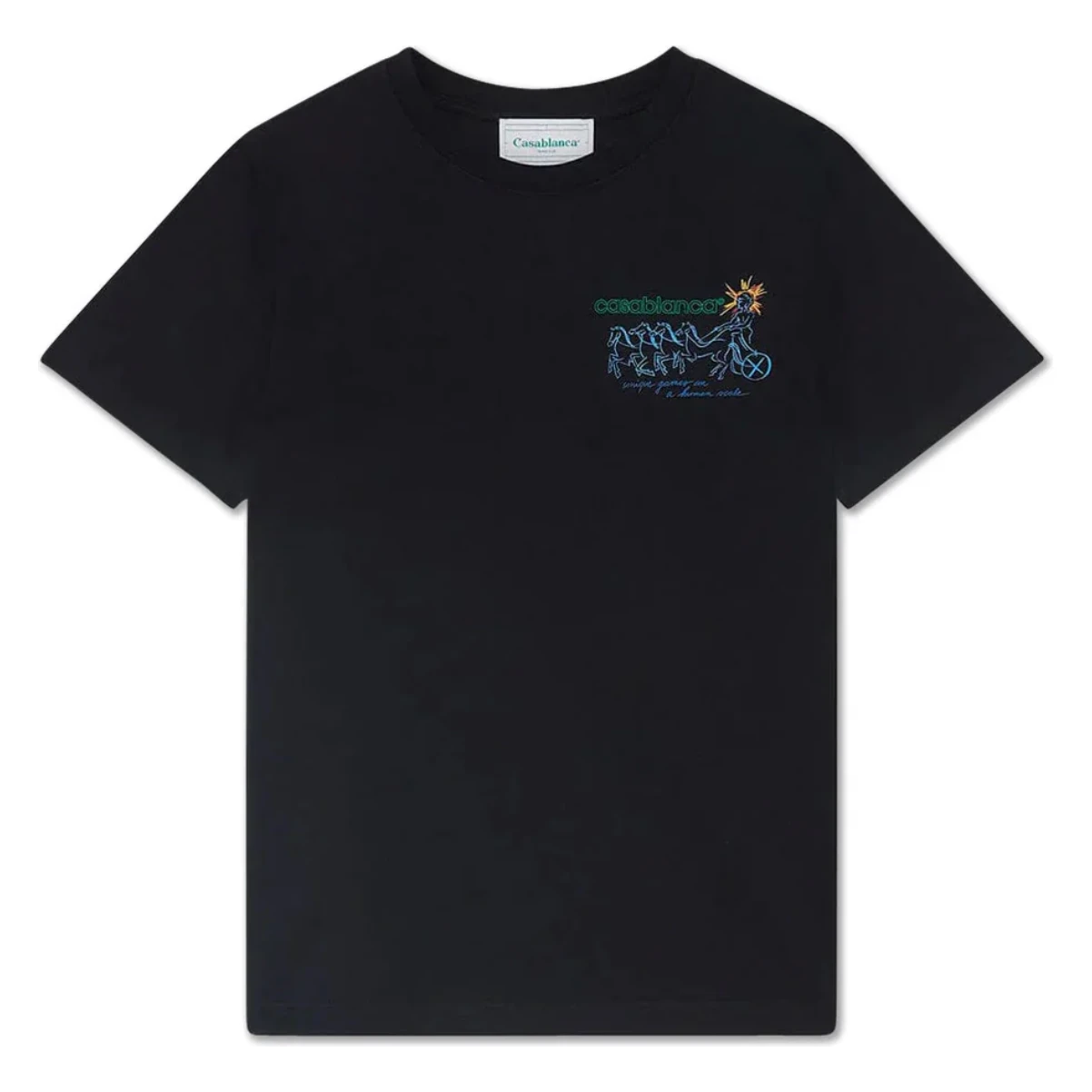 Casablanca Pentathlon T-Shirt Black