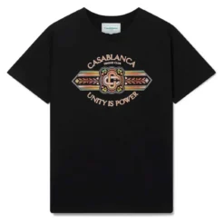Casablanca Unity Is Power T-Shirt Black