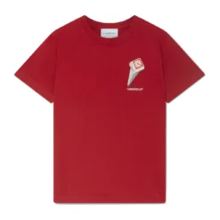 Casablanca Leaning Column T-Shirt Red