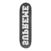Supreme Reverse Skateboard Deck Black