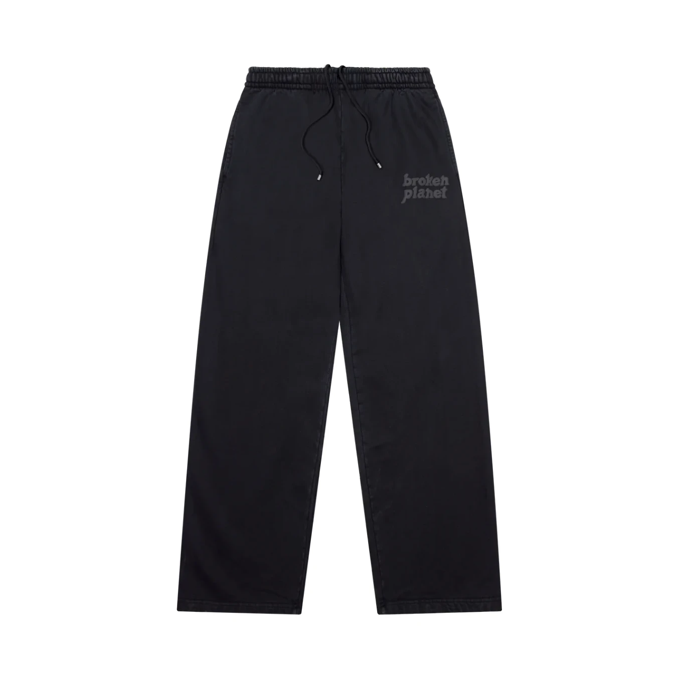 Broken Planet Basics Straight-Leg Sweatpants Washed Black