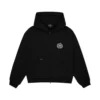Broken Planet Sun Midnight Black Zip-Up Hoodie