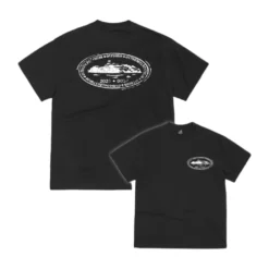 Corteiz Island Stamp Tee Black