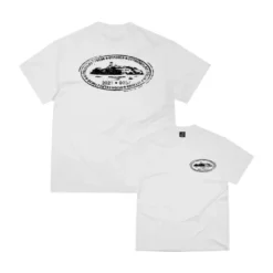Corteiz Island Stamp Tee White