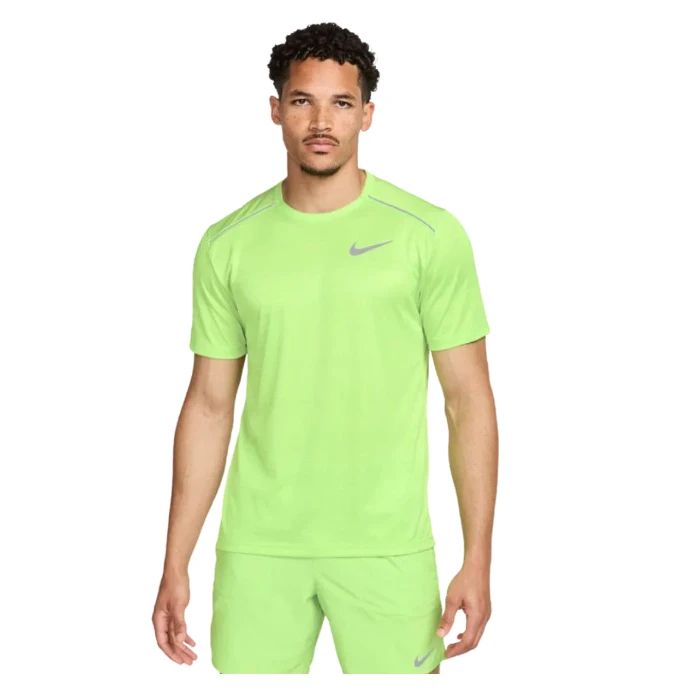 Nike Dri-Fit Miler 1.0 T-Shirt 'Ghost Green' - Image 2