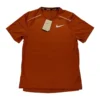 Nike Dri-FIT 1.0 Miler Running T Shirt Dark Russet
