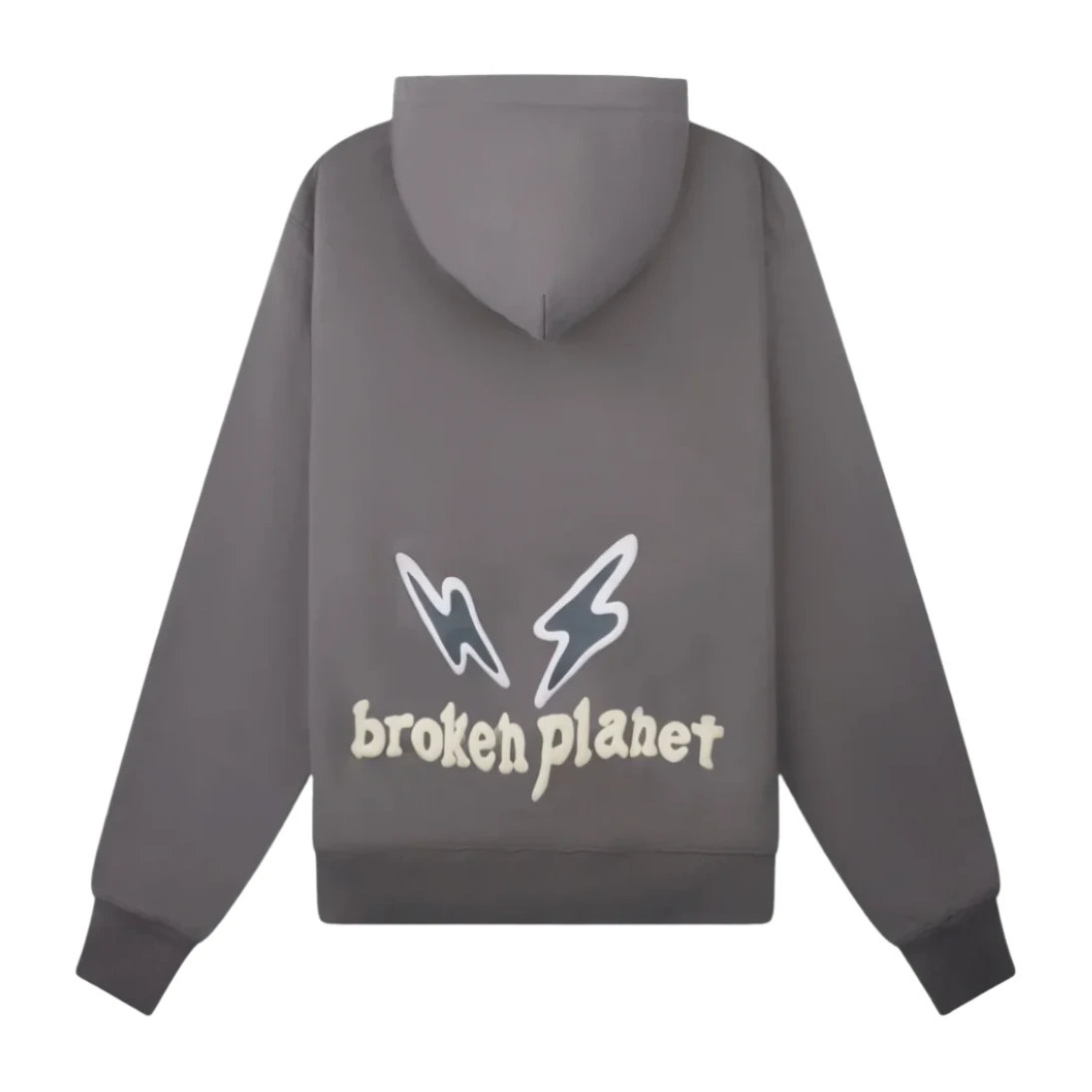 Broken Planet Market Find Your Balance Hoodie Ash Grey - Image 2