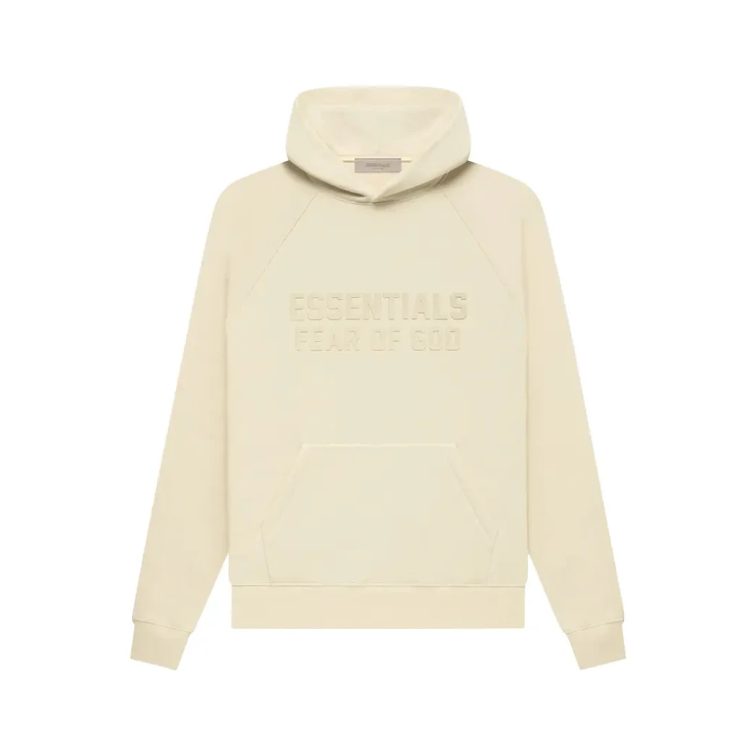 Fear Of God Essentials Hoodie Egg Shell