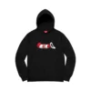 Supreme Cat In The Hat Hooded Sweatshirt Black