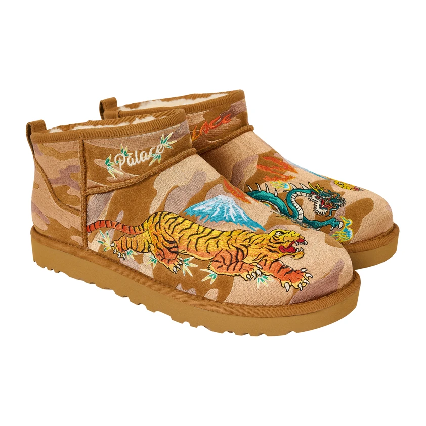 UGG Classic Ultra Mini Boot Palace Chestnut Camo - Image 2