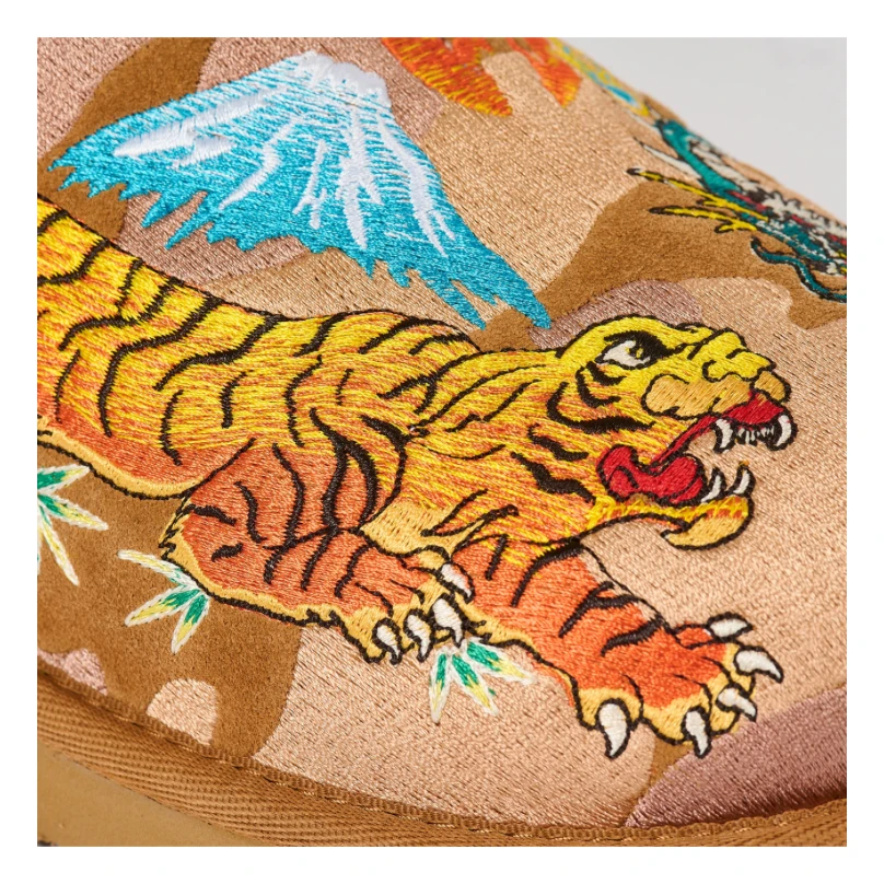 UGG Classic Ultra Mini Boot Palace Chestnut Camo - Image 3