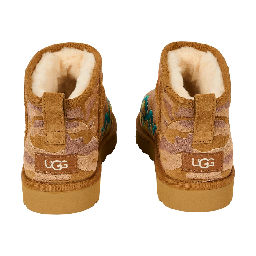 UGG Classic Ultra Mini Boot Palace Chestnut Camo - Image 4