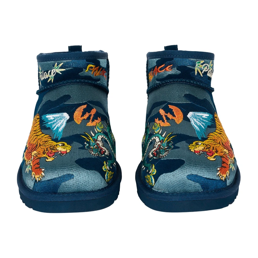 UGG Classic Ultra Mini Boot Palace Navy Camo - Image 2