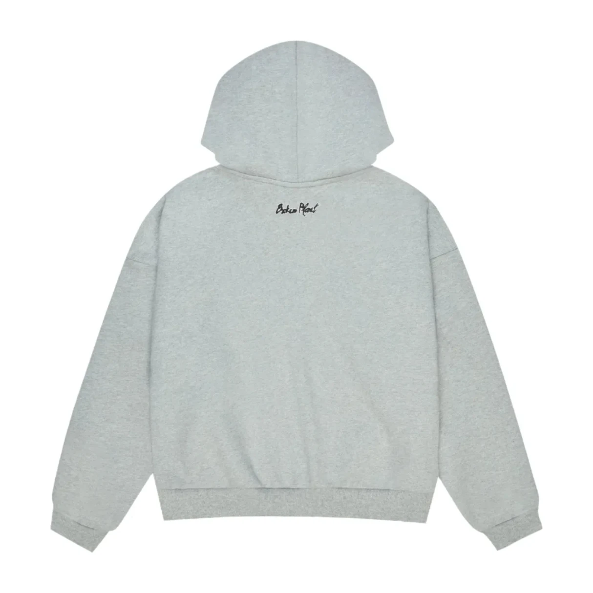 Broken Planet Market Sun Zip Up Grey - Image 2