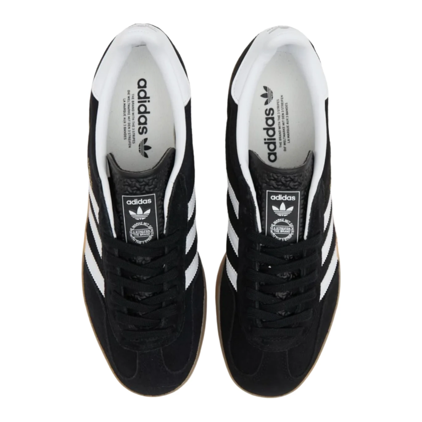 Adidas Gazelle Black White Gum - Image 4