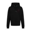 Ami Paris Ami De Coeur Small Logo Hoodie Black