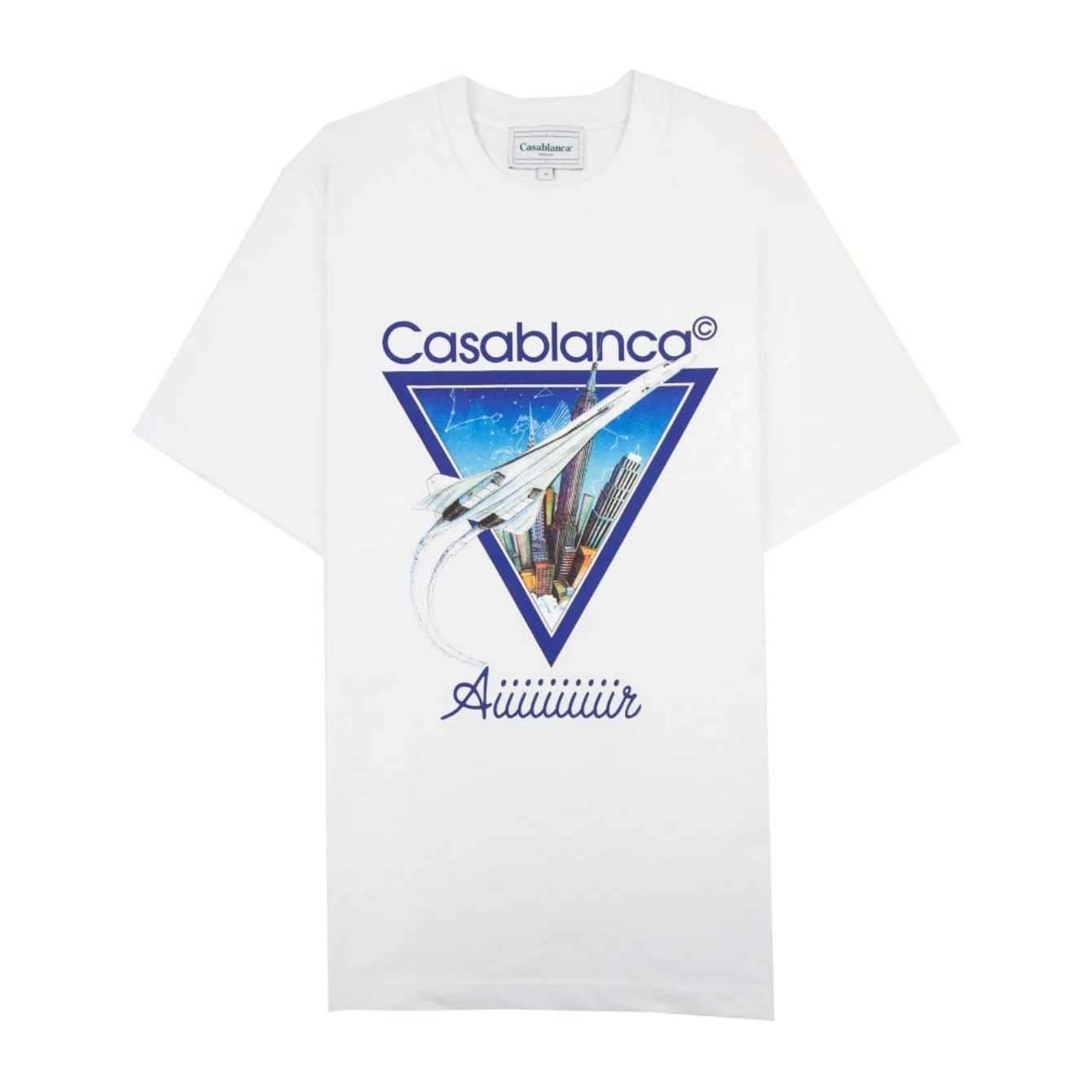 Casablanca Aiiiiir Printed T-shirt White/Multi