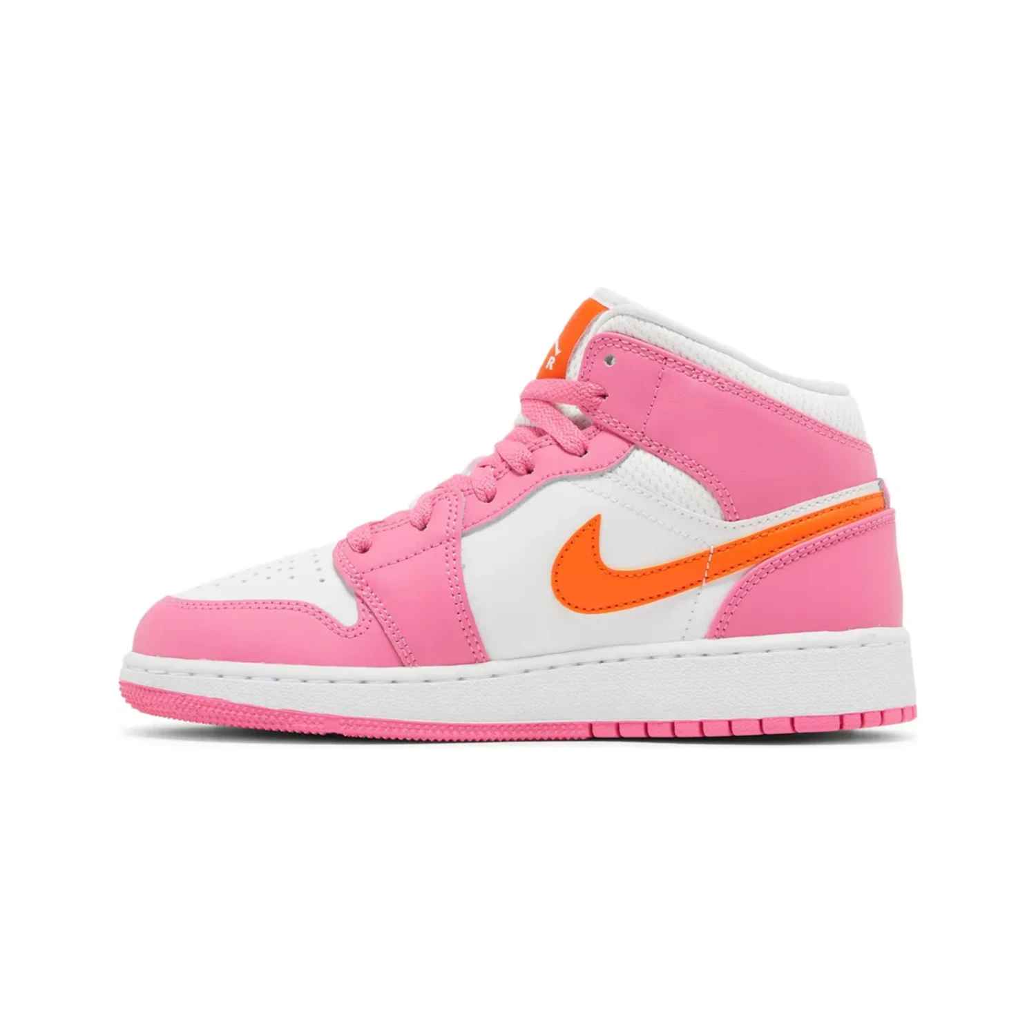 Jordan 1 Mid Pinksicle Safety Orange (GS) - Image 2