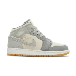Jordan 1 Mid SE Coconut Milk Particle Grey (GS)