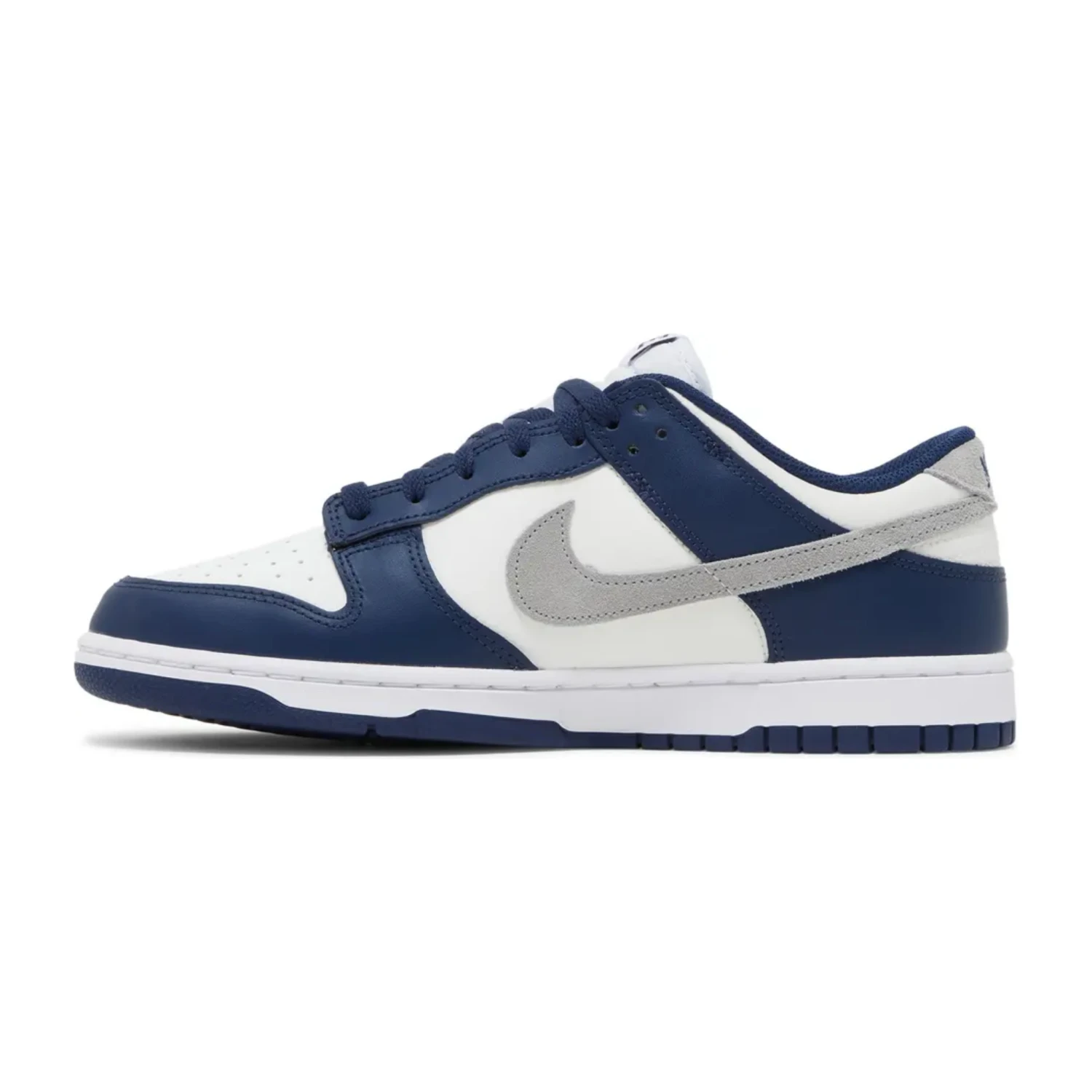 Nike Dunk Low Summit White Midnight Navy - Image 2
