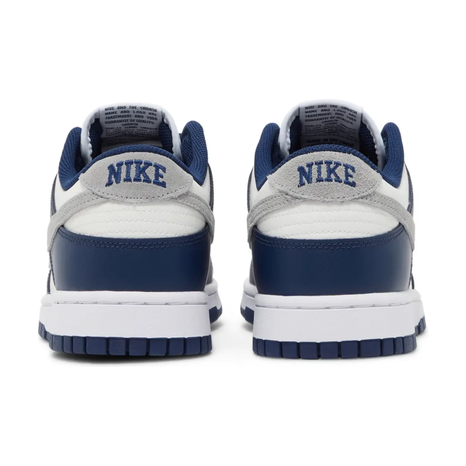 Nike Dunk Low Summit White Midnight Navy - Image 4