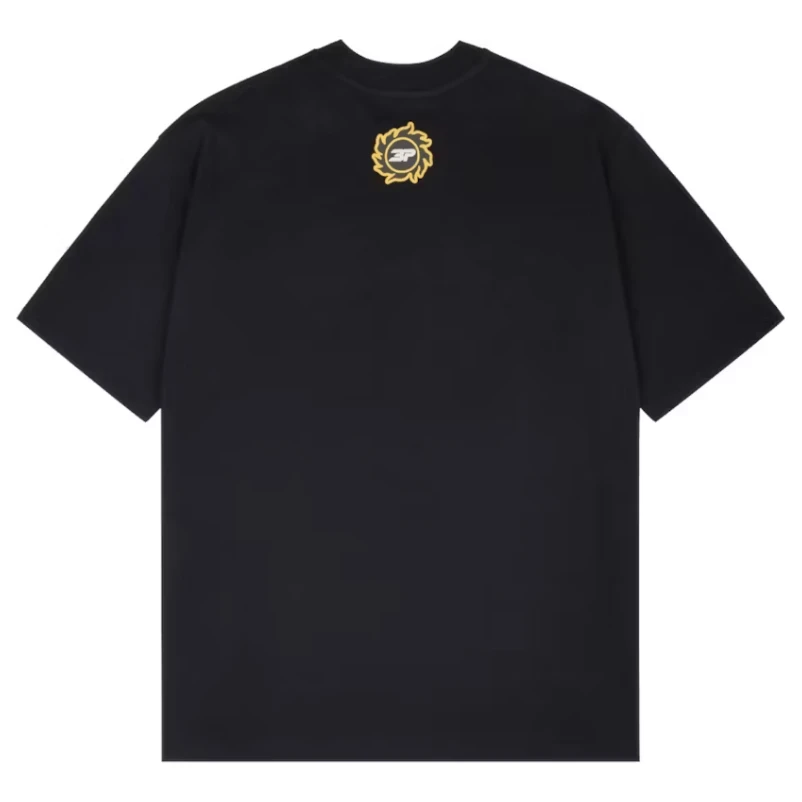 Broken Planet Luv My Planet T-shirt Midnight Black - Image 2