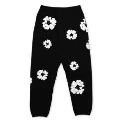 Denim Tears The Cotton Wreath Sweatpants Black