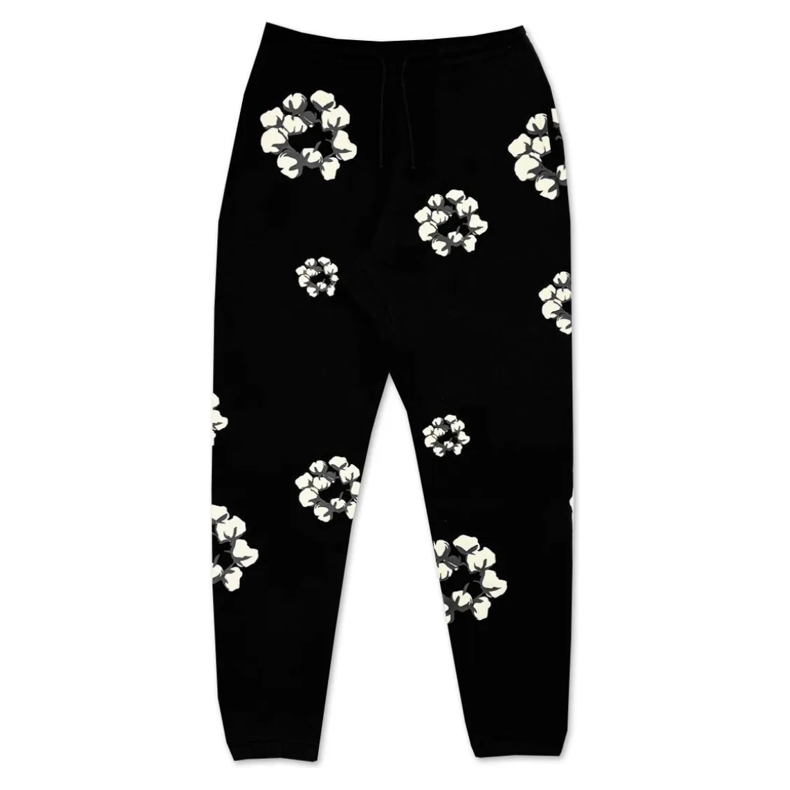 Denim Tears X CPFM Cactus Tears Wreath Sweatpants Black