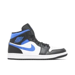 Jordan 1 Mid White Black Royal