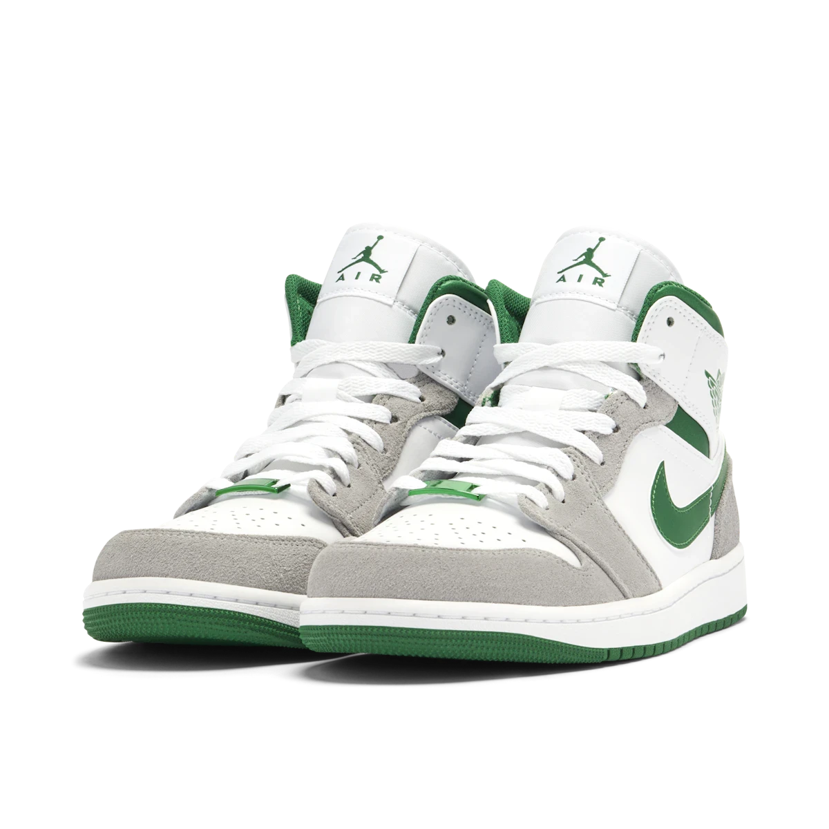 Jordan 1 Mid SE White Pine Green Smoke Grey (GS) - Image 4