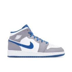 Jordan 1 Mid True Blue Cement (GS)