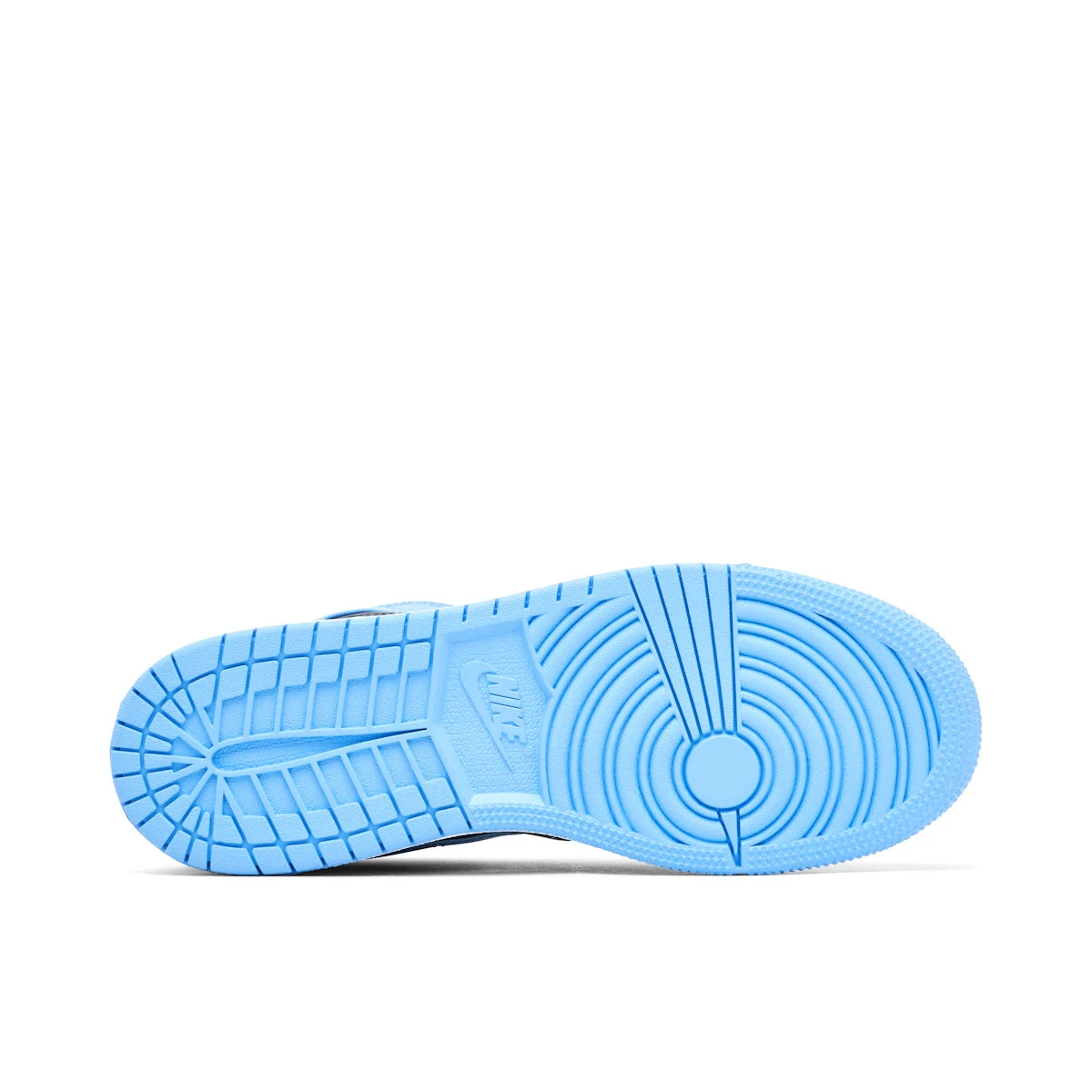 Jordan 1 Mid University Blue Black (GS) - Image 3