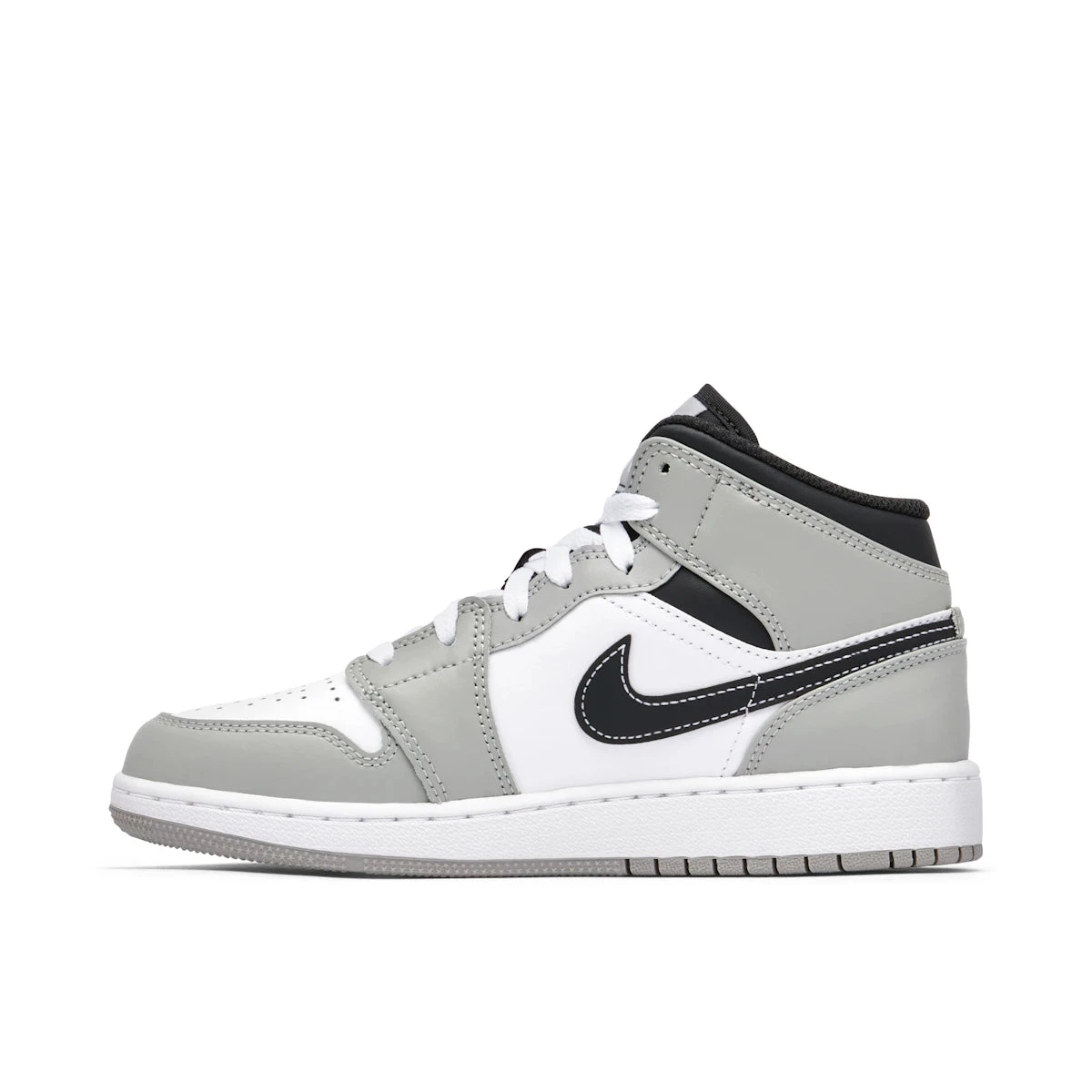 Jordan 1 Mid Light Smoke Grey Anthracite (GS) - Image 2