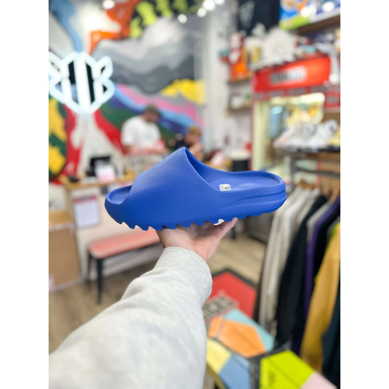 Adidas Yeezy Slide Azure - Image 5