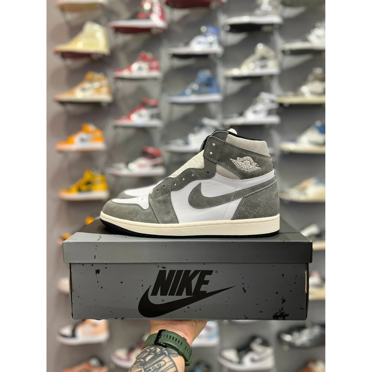 Jordan 1 Retro High OG Washed Black - Image 5