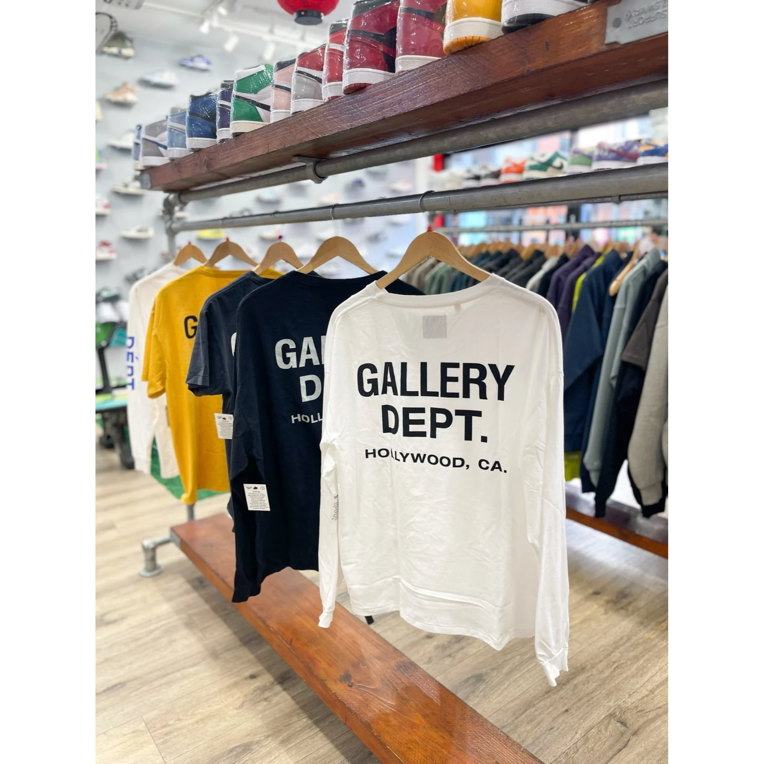 Gallery Dept. Souvenir L/S T-shirt White - Image 3