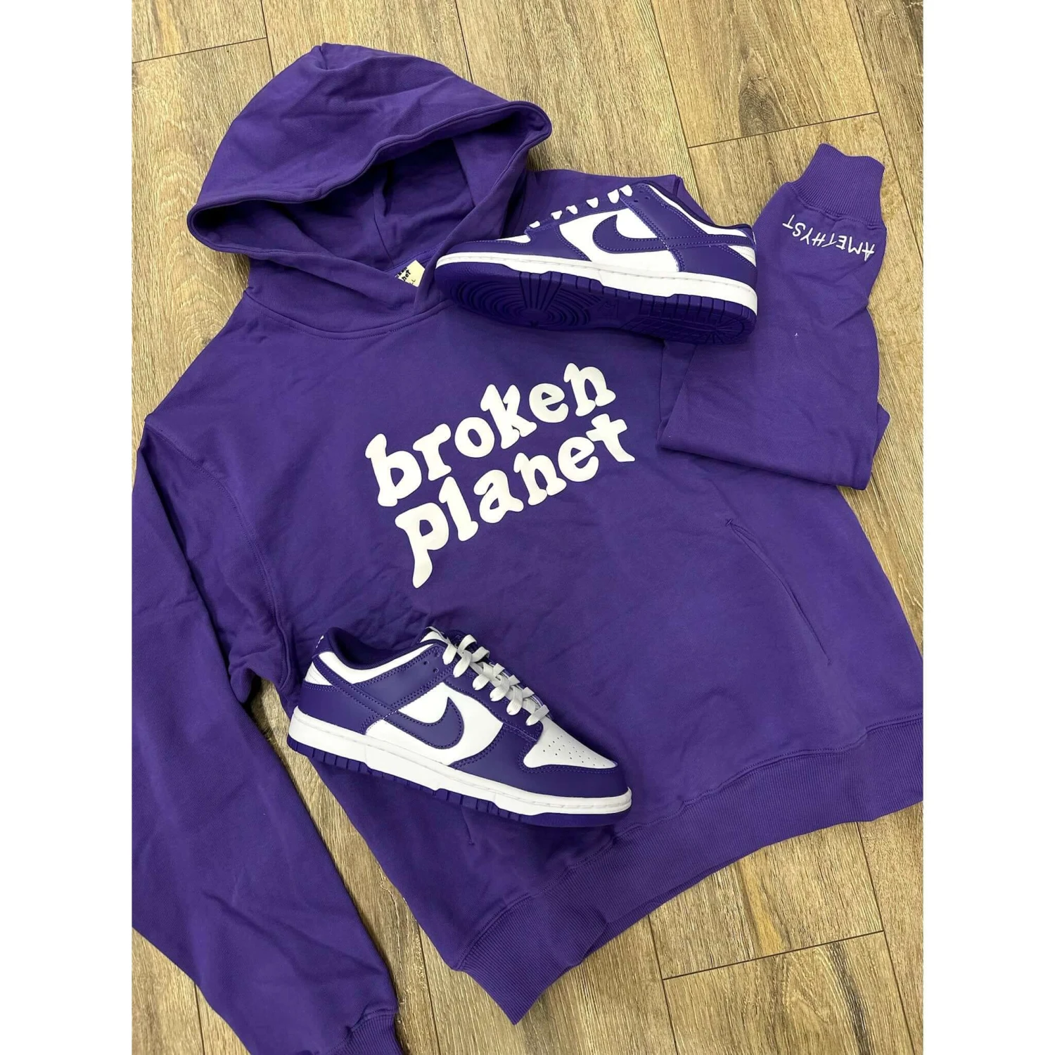 Broken Planet Market Broken Planet Hoodie Amethyst - Image 5