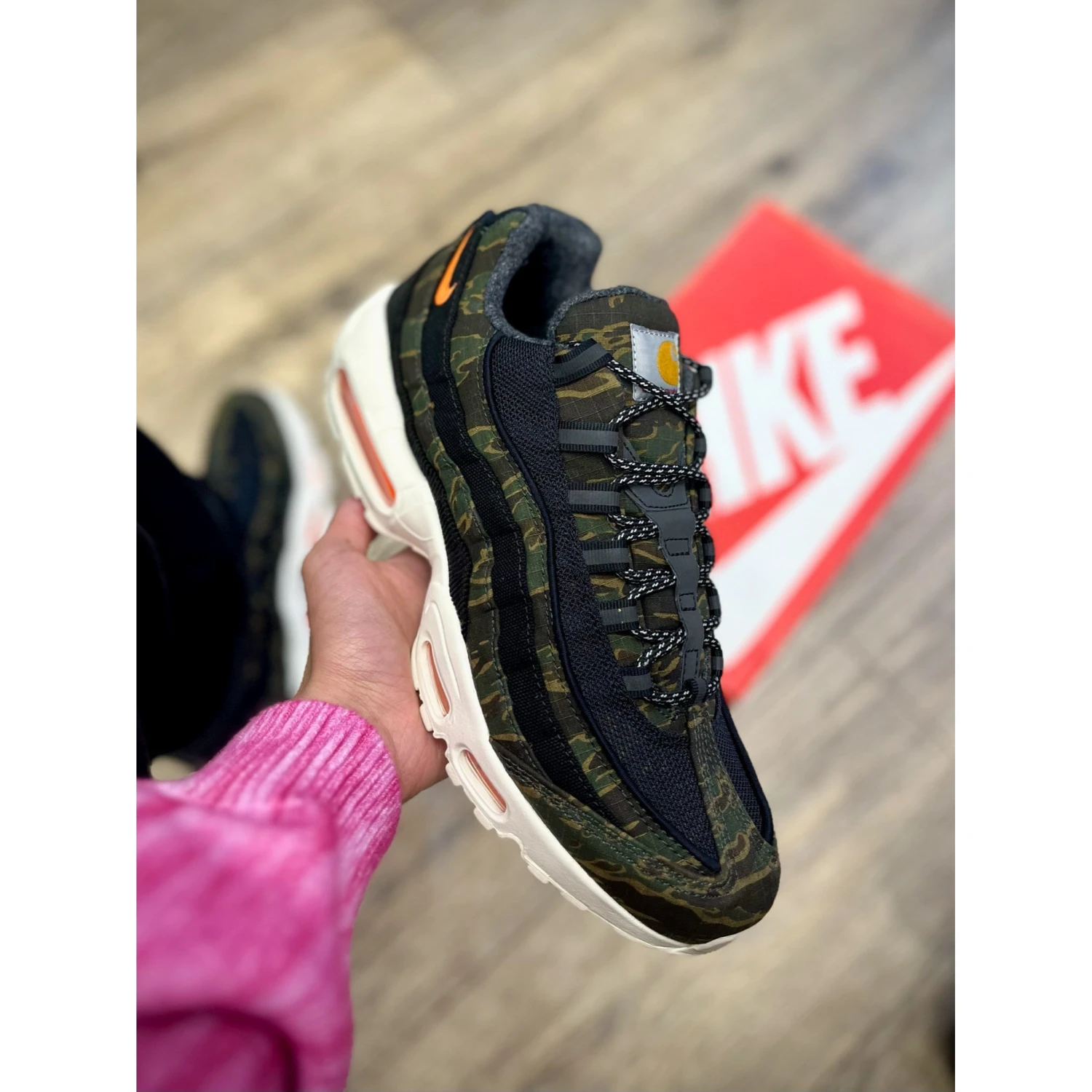 Nike Air Max 95 Carhartt WIP Camo - Image 2